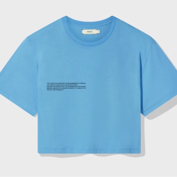 PANGAIA Cropped T-Shirt - Picture 1 of 4